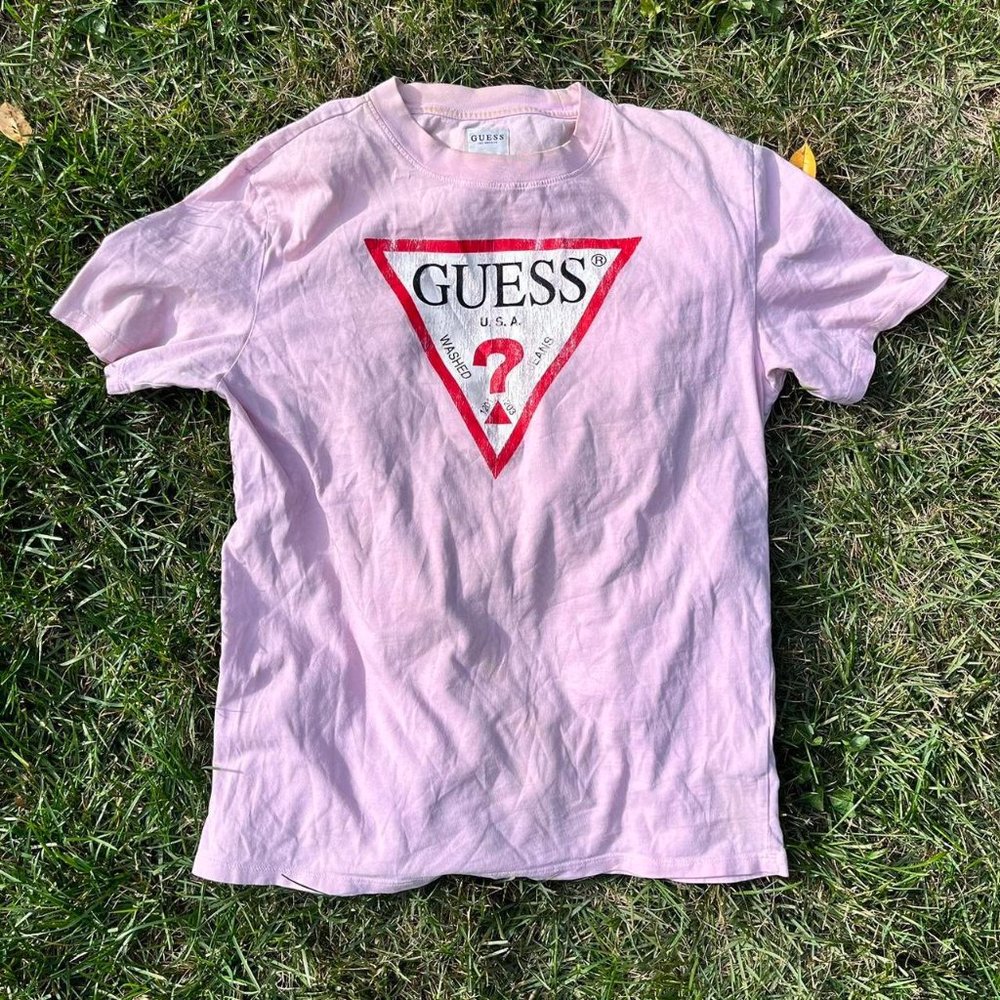 Distressed Guess Tee